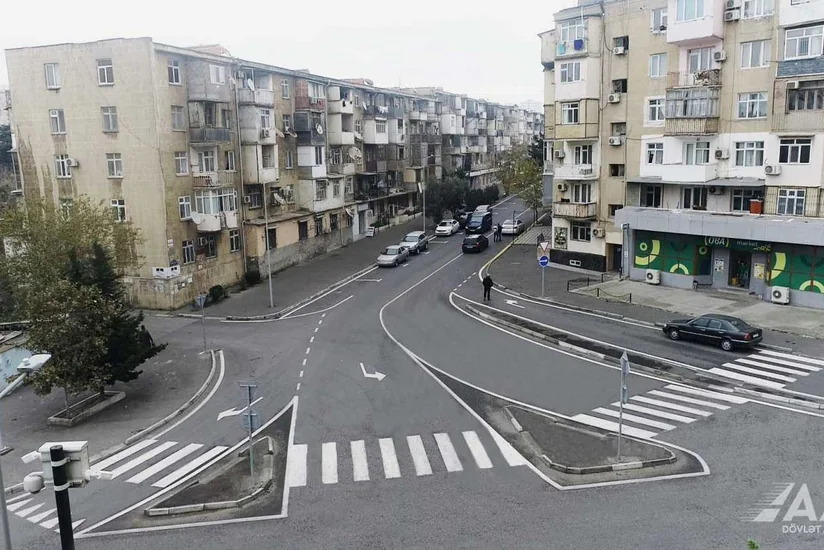 Bakının Tofiq Abbasov küçəsi təmir edilib