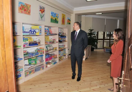 Azərbaycan Prezidenti Bakı Oksford məktəbinin yeni binasının açılışında iştirak edib