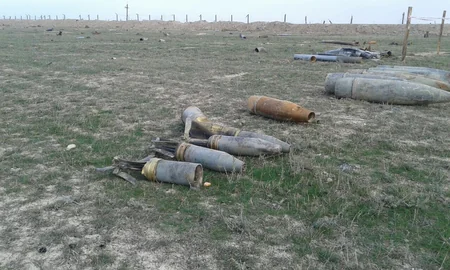 Xızıda 300 ədəd partlamamış hərbi sursat tapılıb