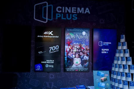 CinemaPlus “Soyuq əllər, isti ürək” Yeni il yarmarkasında iştirak edir