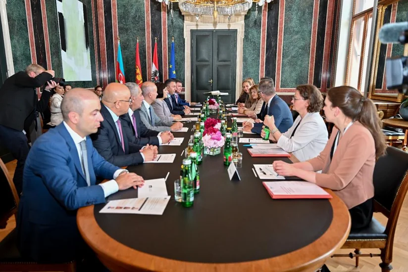 Sahibə Qafarova Avstriya Parlamenti Federal Şurasının sədri ilə görüşüb