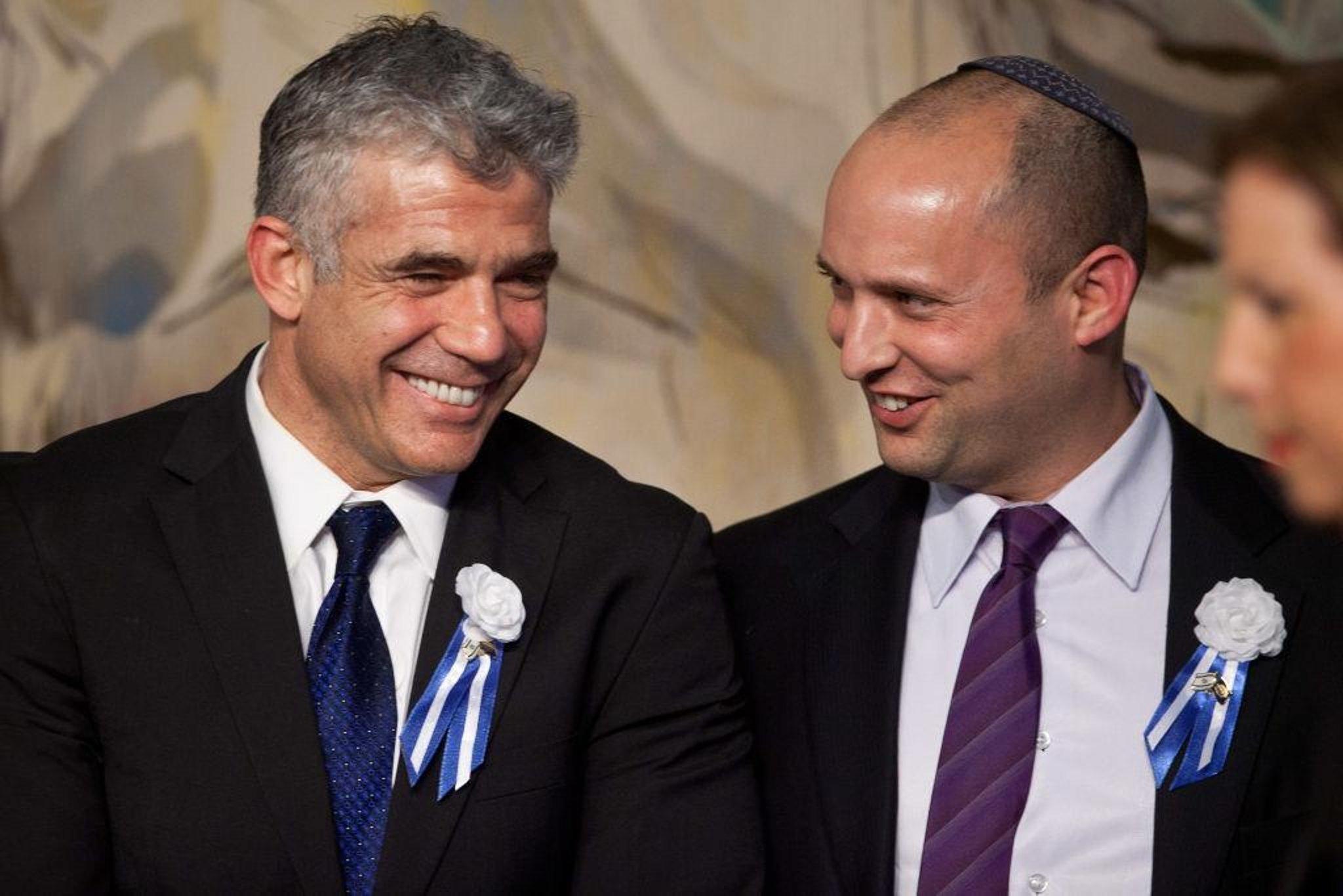 Yair Lapid və Naftali Bennett