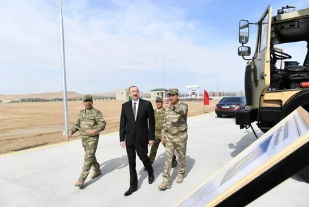 Ali Baş Komandan Raket Qoşunlarının “N” saylı hərbi hissəsinin açılışında iştirak edib - YENİLƏNİB