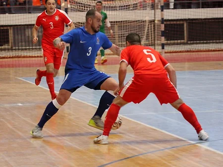 Futzal üzrə Azərbaycan milli komandası  Serbiya yığmasına məğlub olub