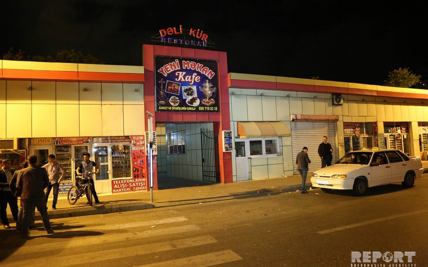 Bakıda 3 naməlum şəxs dönərçiyə ağır bıçaq xəsarətləri yetirib - FOTO