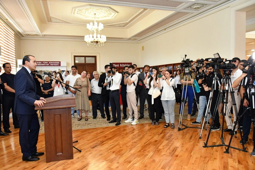 Milli Kitabxanada “Özbək ədəbiyyatı guşəsi”nin açılışı olub