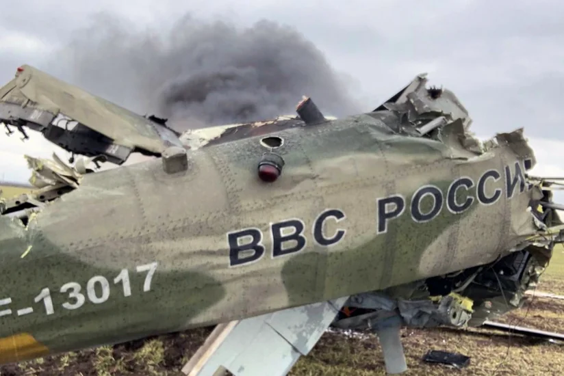 ВСУ: За сутки сбиты четыре российских вертолета, один самолет