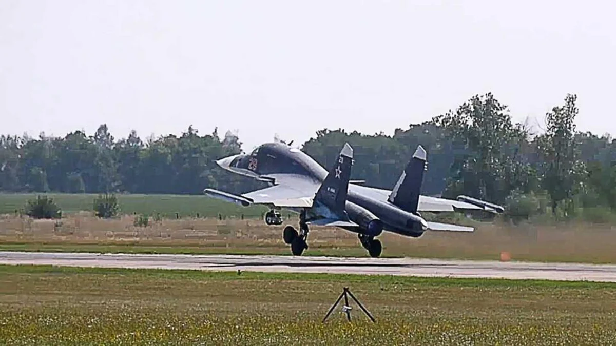 Rusiyada “Su-34” qırıcısı qəzaya uğrayıb