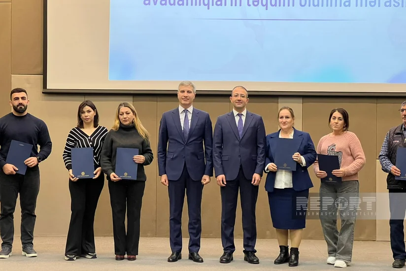 “Potensial ABAD-çılara dəstək” layihəsi çərçivəsində 23 nəfərə avadanlıqlar təqdim edilib