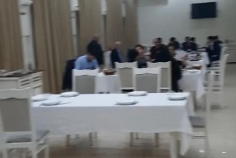 В Баку оштрафованы организаторы и участники свадьбы