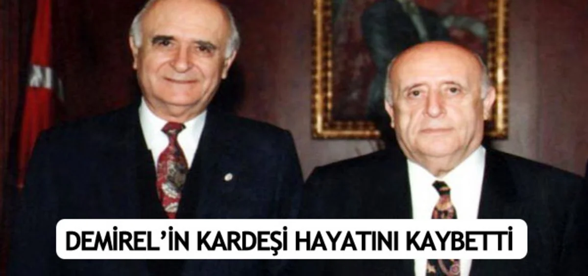 Turkey's 9th president's brother dies