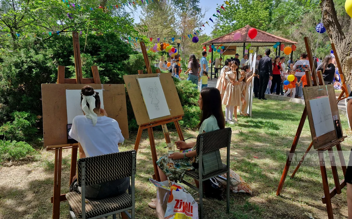 Naxçıvanda “Uşaqların rəngli dünyası” festivalı keçirilir