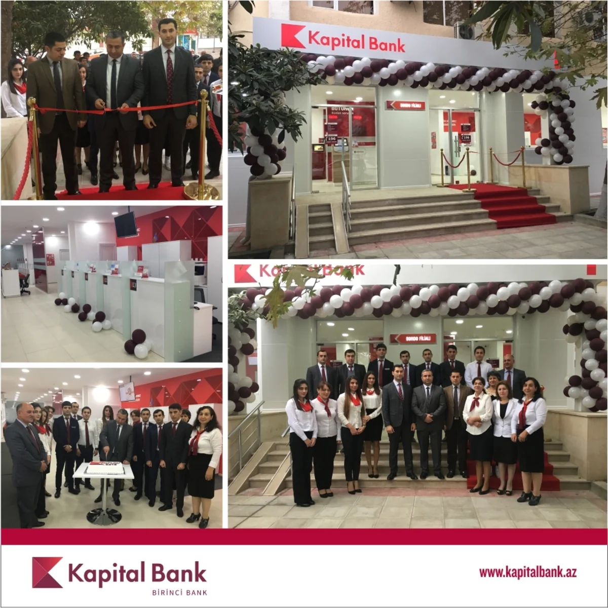 Kapital Bank открыл обновленный филиал в Барде
