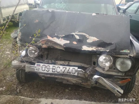 Tərtərdə iki taksi toqquşub, sərnişinlər xəsarət alıb - FOTO