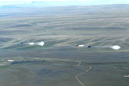 Combat readiness of State Border Service's units and aviation forces checked