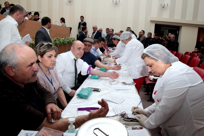 “Azəriqaz”da könüllü qanvermə aksiyası keçirilib