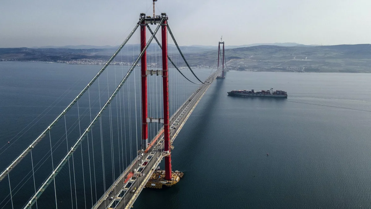 Dardanelles Strait closed to some vessels due to stormy weather
