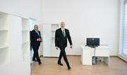 President Ilham Aliyev inspects multifunctional administrative building constructed for local executive bodies in Aghdam’s Kangarli village 