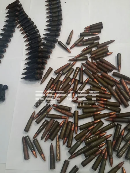 Təmiz Şəhər ASC-nin çeşidləmə zavodunda silah-sursat tapılıb - FOTO