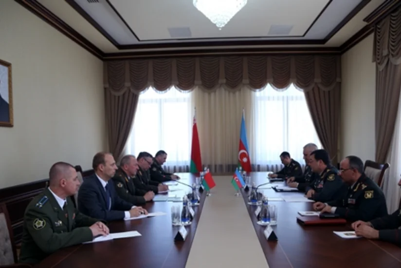 Chief of the General Staff of Azerbaijani Armed Forces met with his Belarusian counterpart
