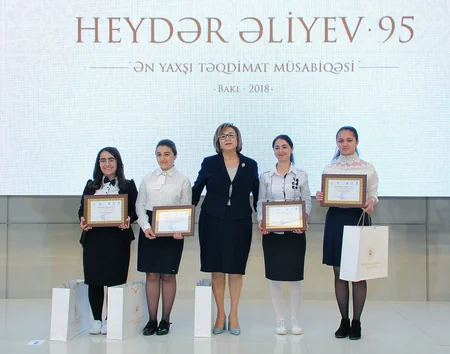 “Ən yaxşı təqdimat” müsabiqəsinin qalibləri Bakıda mükafatlandırılıb