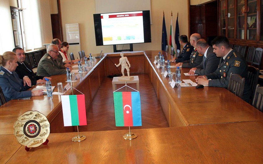 Delegation of Azerbaijan's National Defense University visits Bulgaria