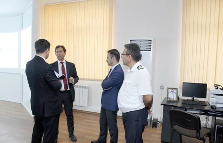 Avropa Dəniz Təhlükəsizliyi Təşkilatı ADDA-da təftiş aparıb