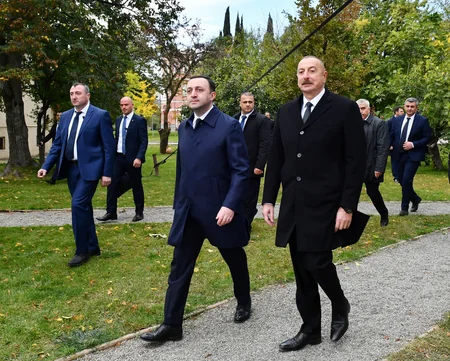 Gürcüstanın Mçxeti rayonundakı Muxrani sarayında mədəni proqram təqdim edilib - YENİLƏNİB
