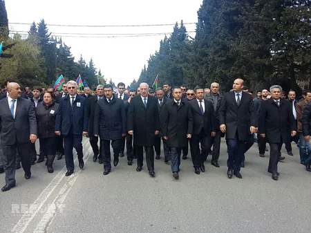 Azərbaycan ordusunun şəhid polkovniki və onun əsgəri Şəhidlər Xiyabanında dəfn edilib - FOTO - YENİLƏNİB