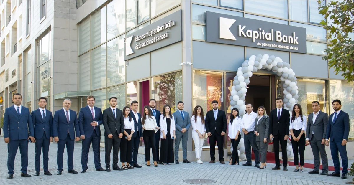“Kapital Bank” sahibkarlar üçün “Ağ şəhər KOB Mərkəzi” filialını istifadəyə verib