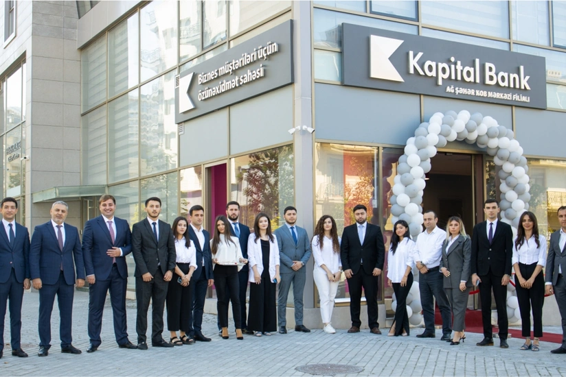 “Kapital Bank” sahibkarlar üçün “Ağ şəhər KOB Mərkəzi” filialını istifadəyə verib