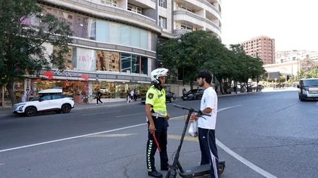 DİN ikitəkərli nəqliyyat vasitələri sürücülərini qaydalara riayət etməyə çağırıb