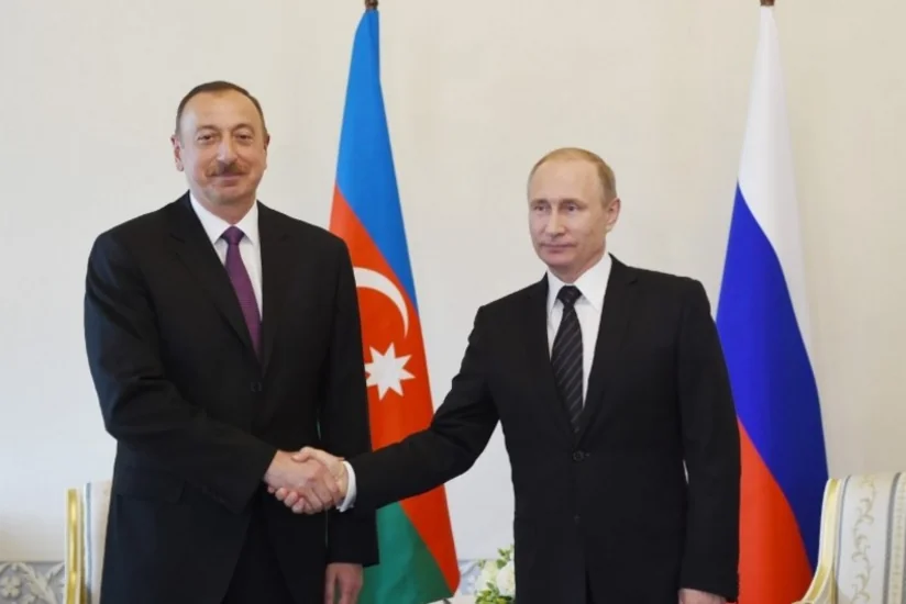 President Ilham Aliyev congratulates Vladimir Putin