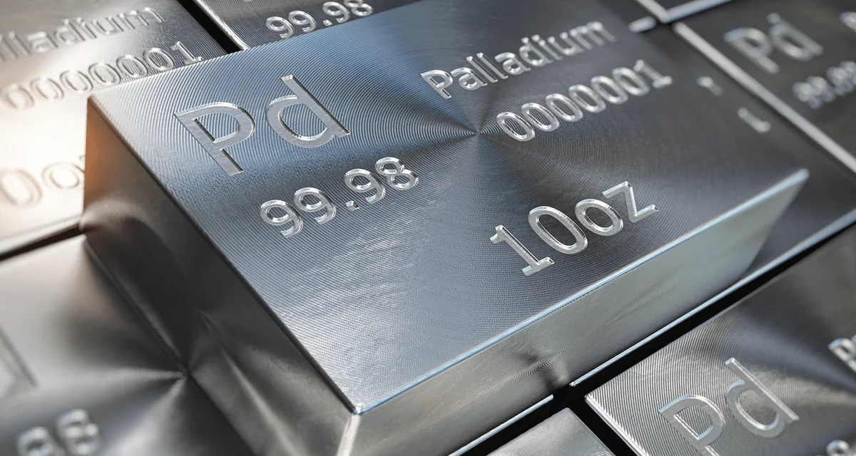 Palladium price exceeds $1,300 for first time since September 2023