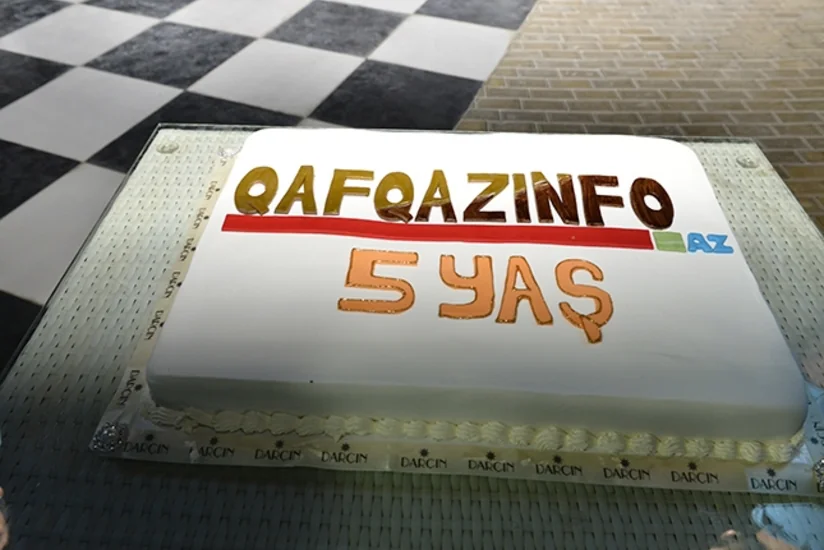 “Qafqazinfo”nun 5 illik yubileyi qeyd olunub