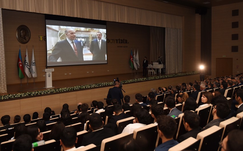 SOCAR Ulu Öndər Heydər Əliyevin 100 illik yubileyi münasibətilə tədbir keçirib
