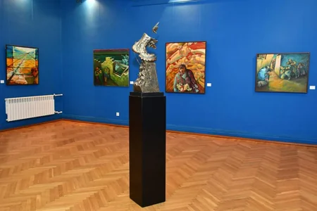 Zəfər Gününə həsr edilmiş “Döyüşən rəssamlar” adlı tədbir keçirilib 
