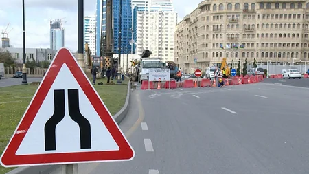 Nobel prospektində avtonəqliyyat vasitələrinin hərəkət istiqaməti dəyişdirilib
