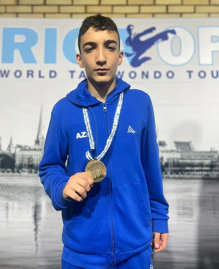 Azərbaycan taekvondoçuları Latviyada G-1 kateqoriyalı yarışda 13 medal qazanıb