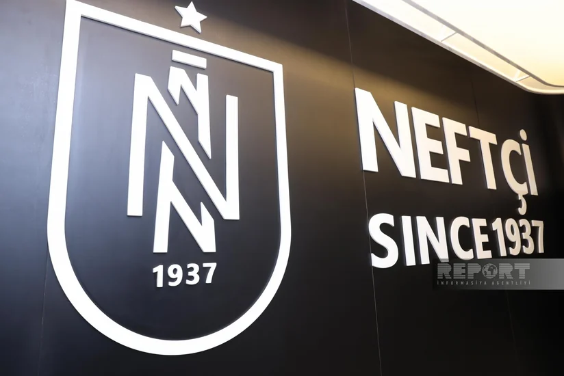 Neftçinin təmiri davam edən Futbol Mərkəzindən - FOTOREPORTAJ