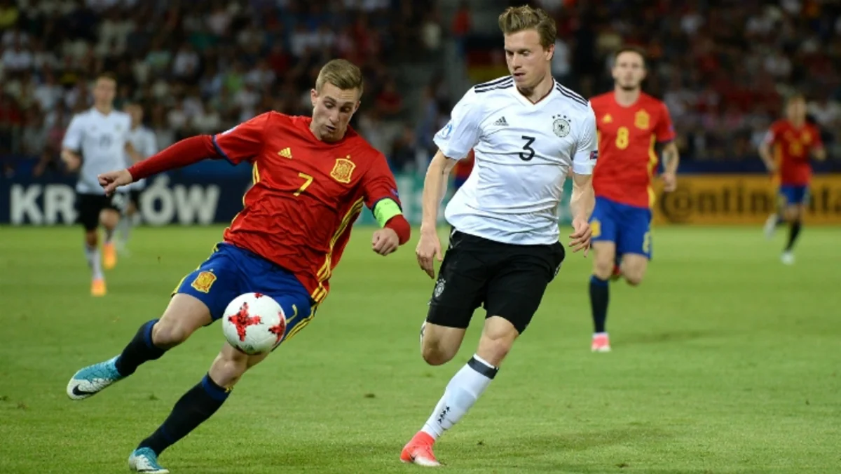 Сборная Германии обыграла Испанию в финале молодёжного чемпионата Европы