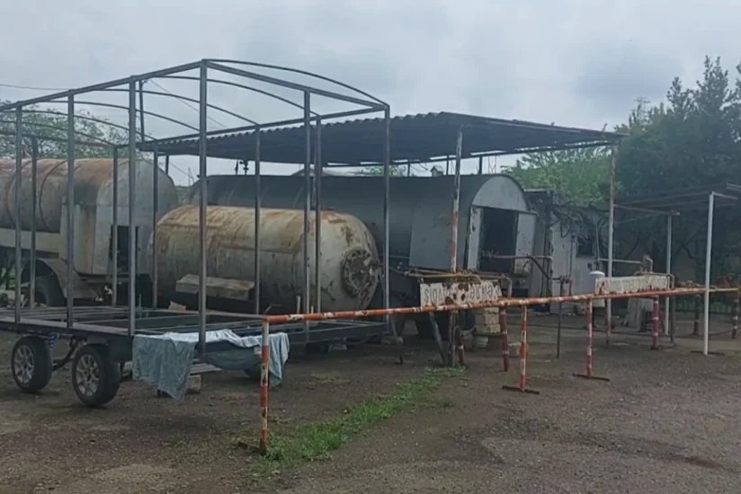 В Товузе приостановлена деятельность газозаправочной станции