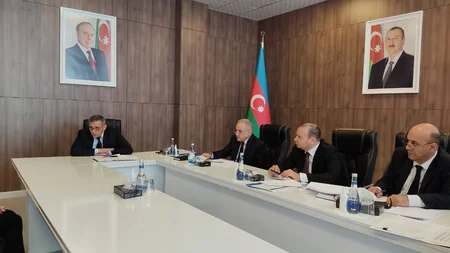 Səfərbərlik Xidmətinin rəisi Şəkidə vətəndaşları qəbul edib