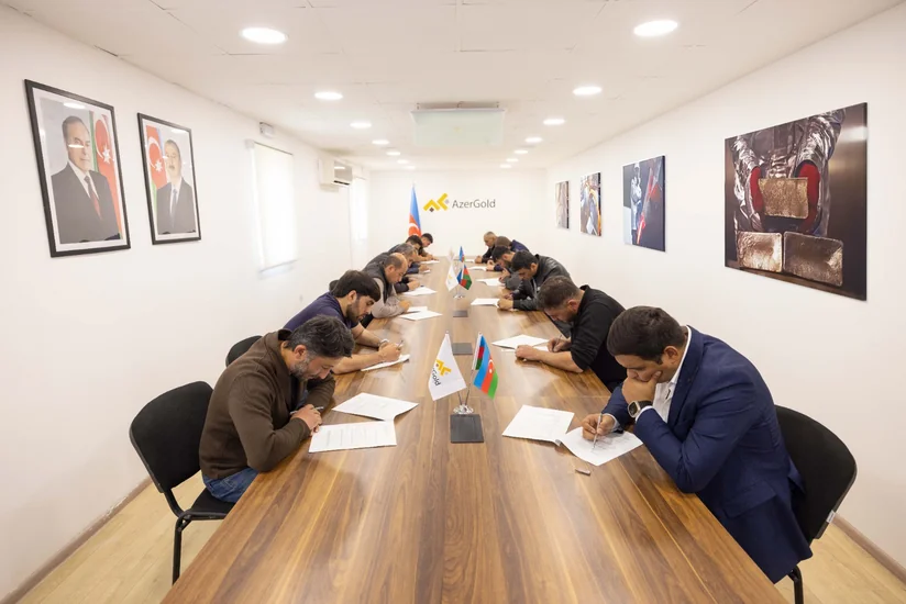 “AzerGold”da işə qəbulla bağlı növbəti kütləvi test imtahanı keçirilib