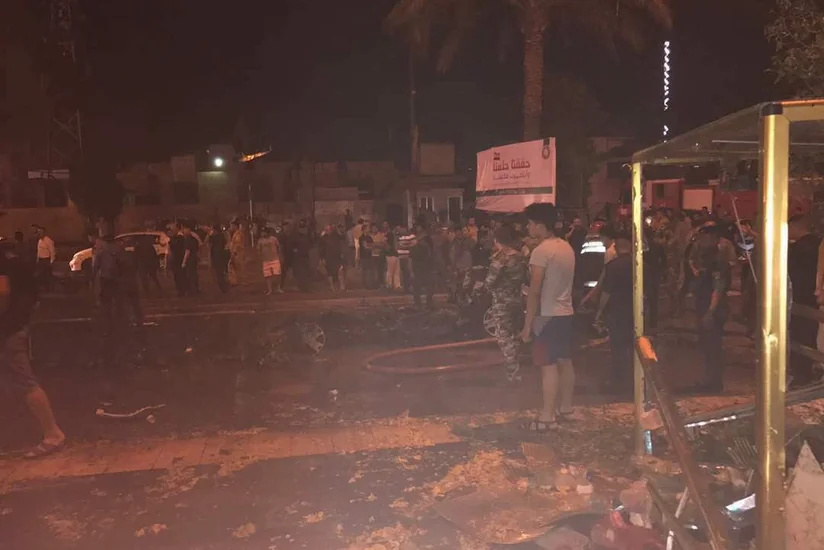 Число погибших при взрыве у кафе в Багдаде возросло до 10