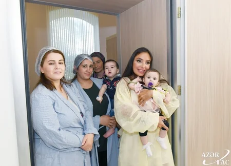 Heydər Əliyev Fondunun vitse-prezidenti Leyla Əliyeva Elmi-Tədqiqat Pediatriya İnstitutunda olub
