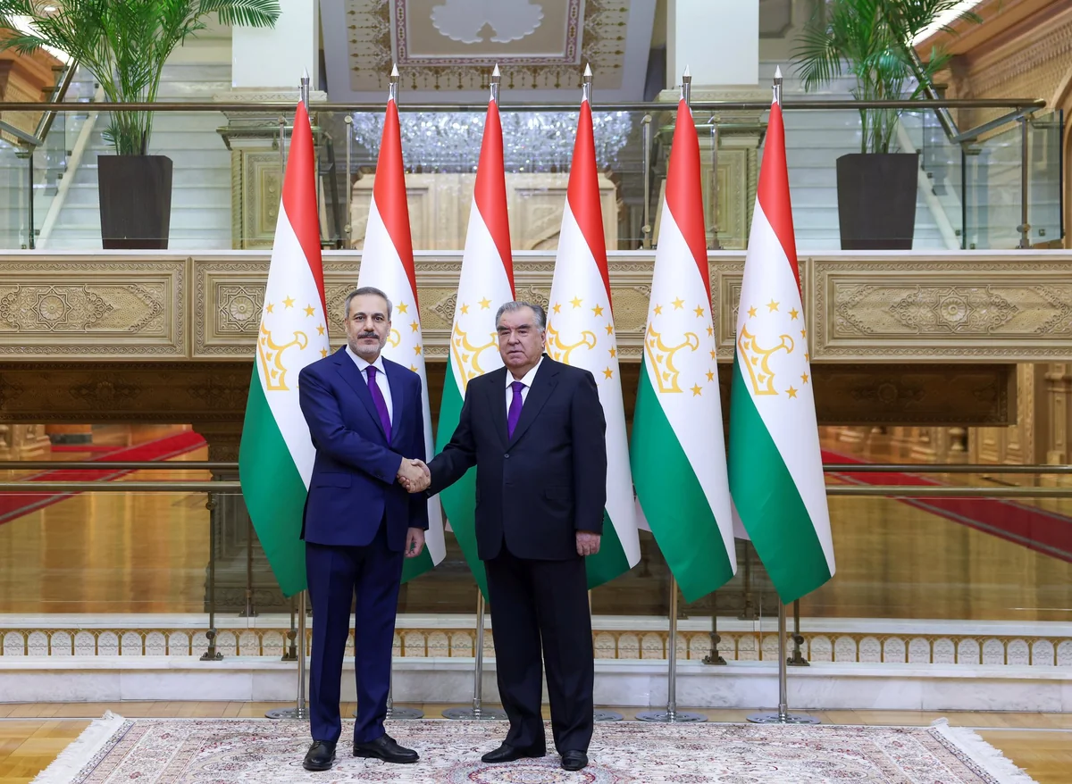 Foreign ministers of Türkiye and Tajikistan meet in Dushanbe