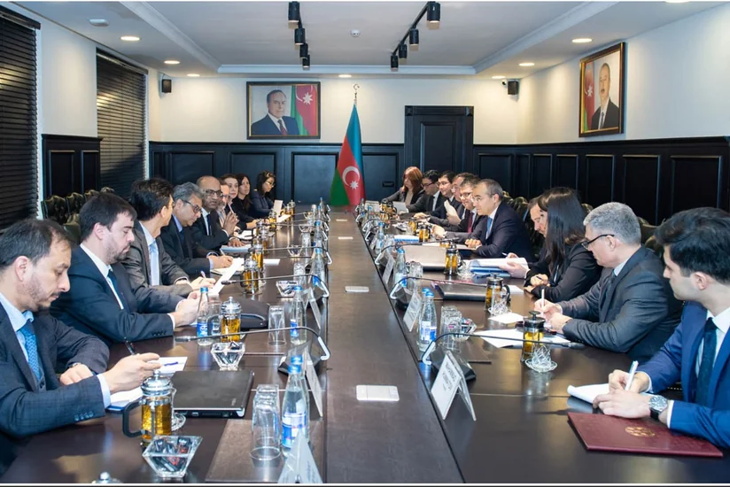 Vergilər naziri Dünya Bankının Azərbaycan üzrə meneceri ilə görüşüb