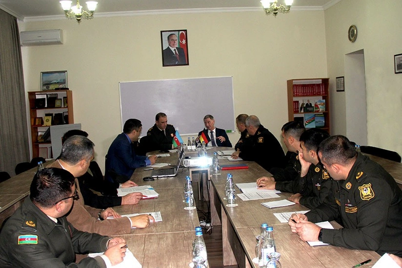 Согласно плану военного сотрудничества между Азербайджаном и Германией проведен семинар