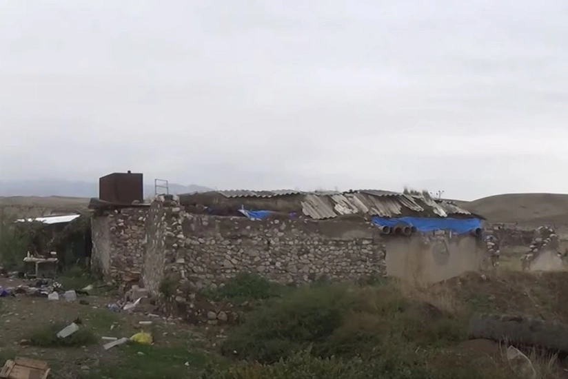Video recording of Shaybey village liberated from occupation